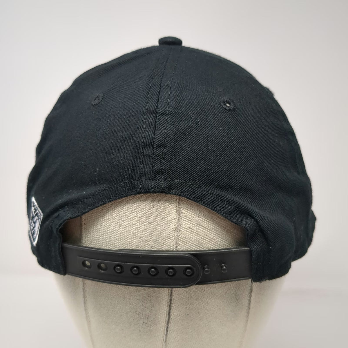The Game Snapback Black One Size Mohawk Trail Warriors Hat Logo Graphic Cotton