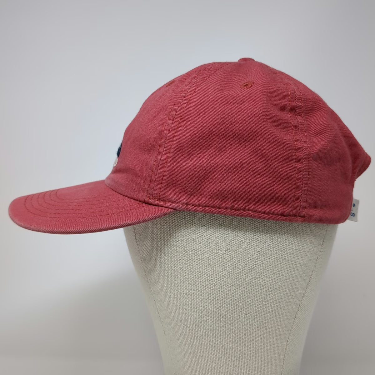 Life is Good Baseball Cap Red One Size Embroidered Mountain Graphic Cotton Hat