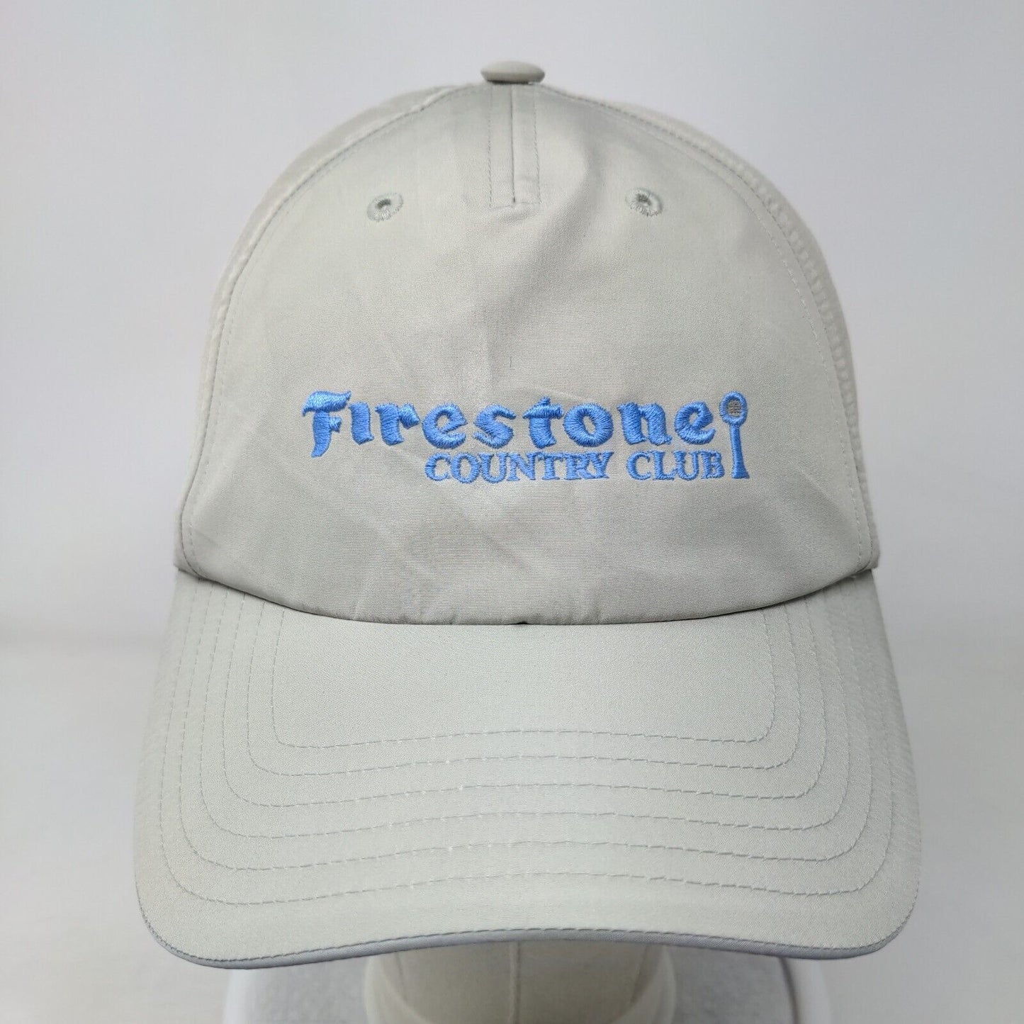 Firestone Country Club Strapback Hat Gray OSFM Adjustable Adidas W/Tags