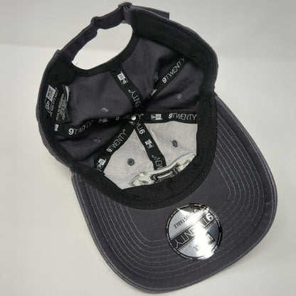 Birmingham Iron Football Slideback Hat Gray OSFA Embroidered New Era 9Twenty