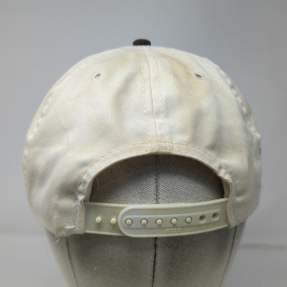 OTTO Snapback White Black Hat One Size MIST Marsing Idaho Speedboat Graphic Logo