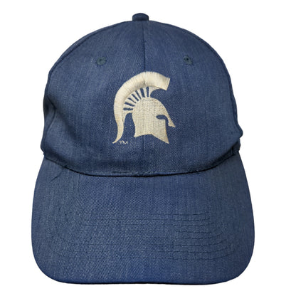 Unbranded Men's Snapback Hat Blue Green Adjustable Embroidered Trojan Logo