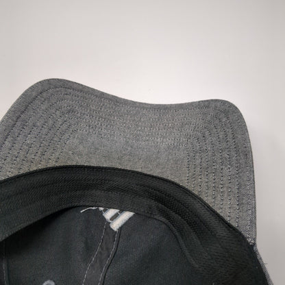 Adidas 3 Stripes Slideback Hat Gray One Size Embroidered Climalite