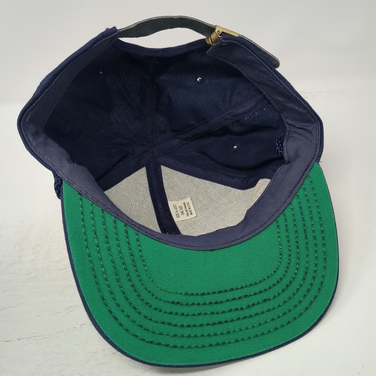 Trucker Blue Hat Slideback Centennial Olympic Games Atlanta USA Rope 1996