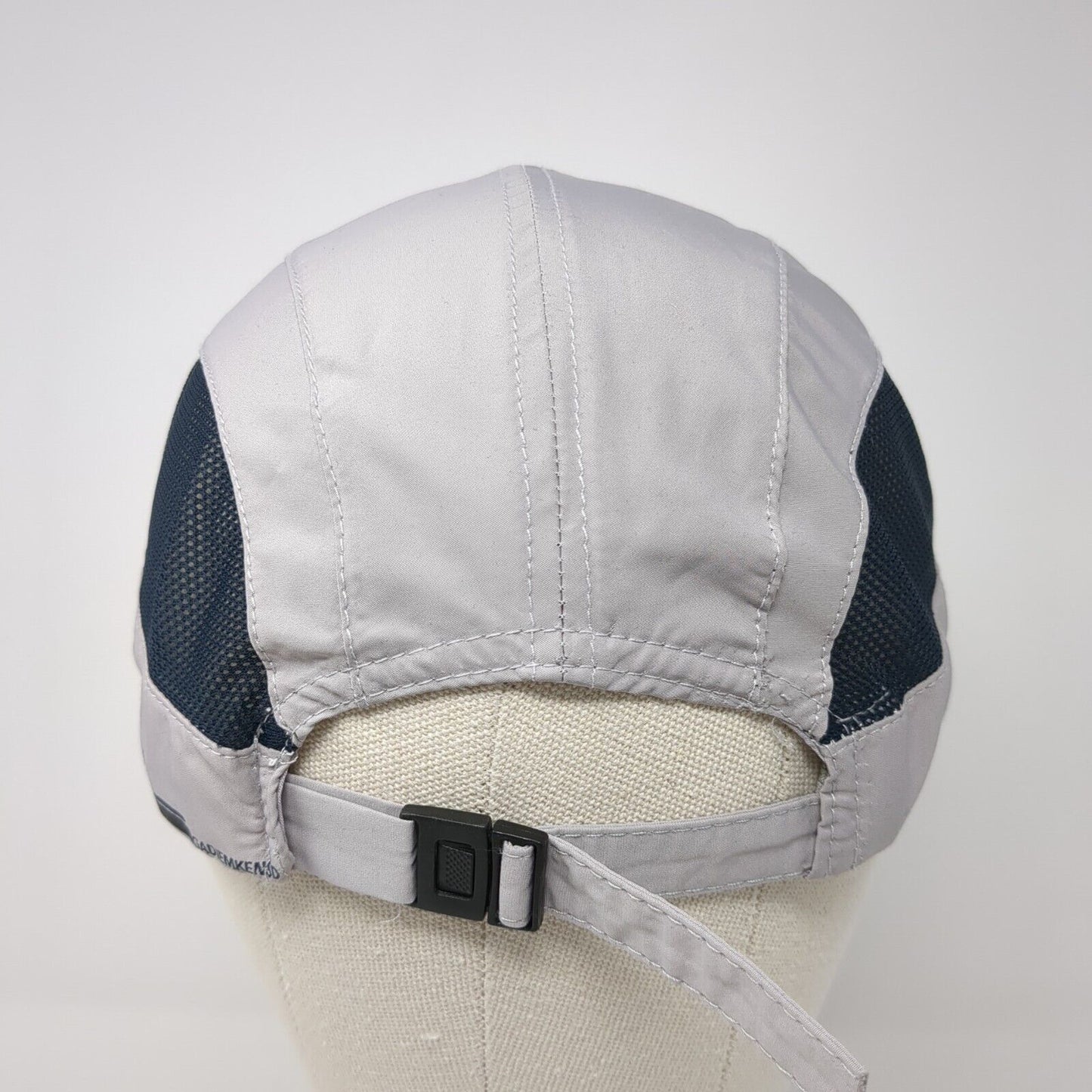 GADIEMKENSD Strapback Hat Gray One Size Adjustable Mesh Trim Outdoor