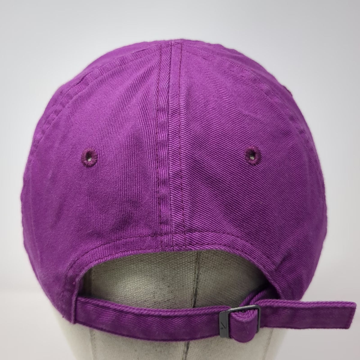 Nike Baseball Cap Purple One Size Slideback Heritage 86 Cotton Swoosh Logo Hat