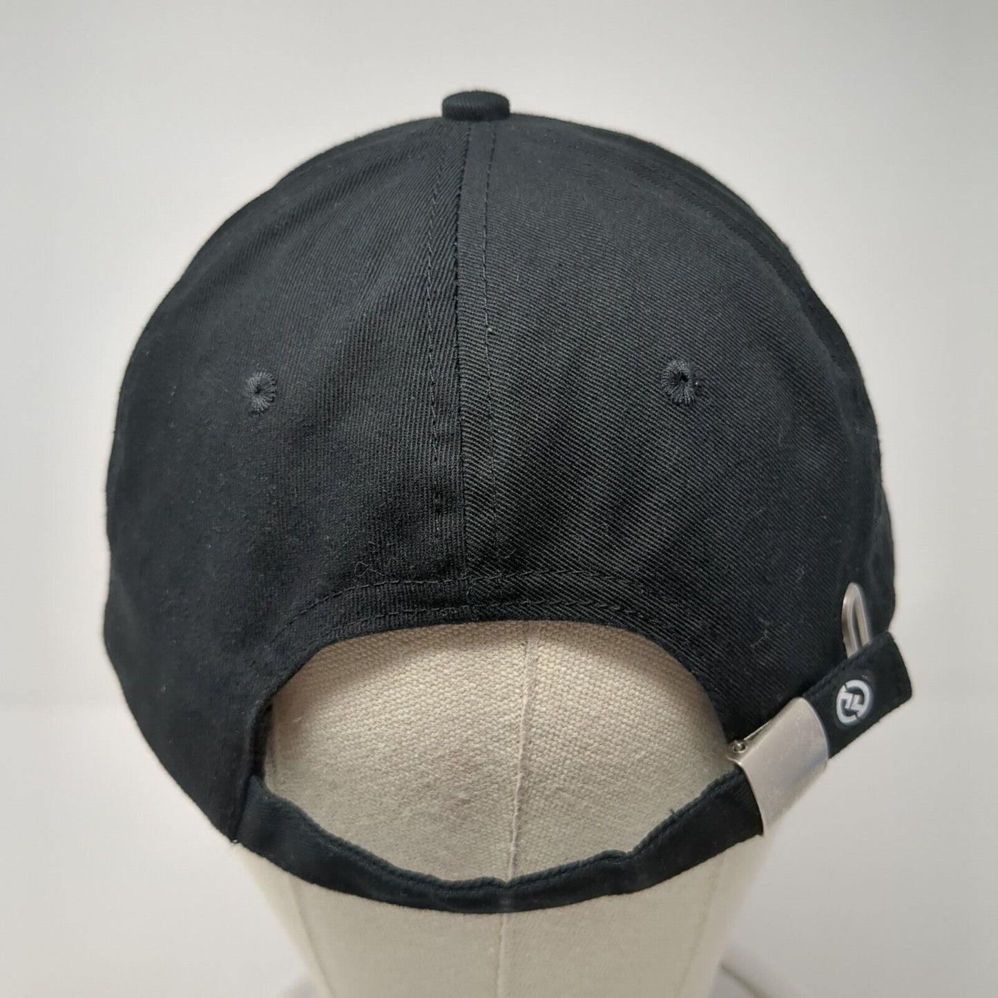 Hollyland Brand Day Slideback Hat Black One Size Adjustable Embroidered