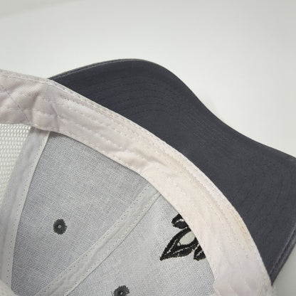 Camp Chef Snapback Mesh Back Trucker Hat Gray One Size Embroidered