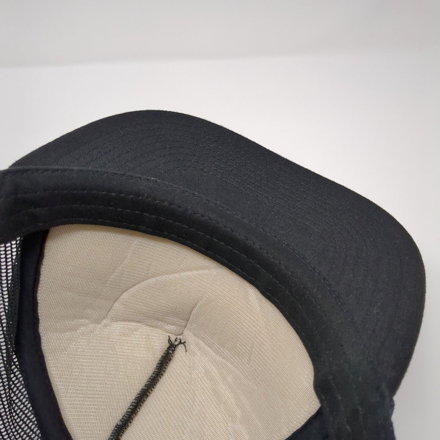 Tone It Up Snapback Mesh Back Trucker Hat Black One Size Yupoong