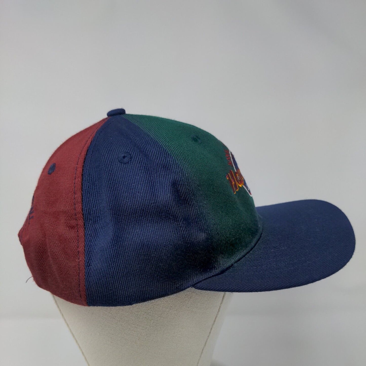 Hard Rock Cafe Maui Snapback Hat Multi OSFA Save The Planet Colorblock