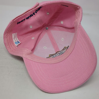 Dietz & Watson Baseball Cap Pink One Size Strapback Susan G Komen Hat Logo Meats