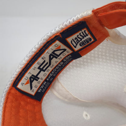 Ahead Baseball Cap Orange One Size Winchendon School Golf Club Rocking Horse Hat