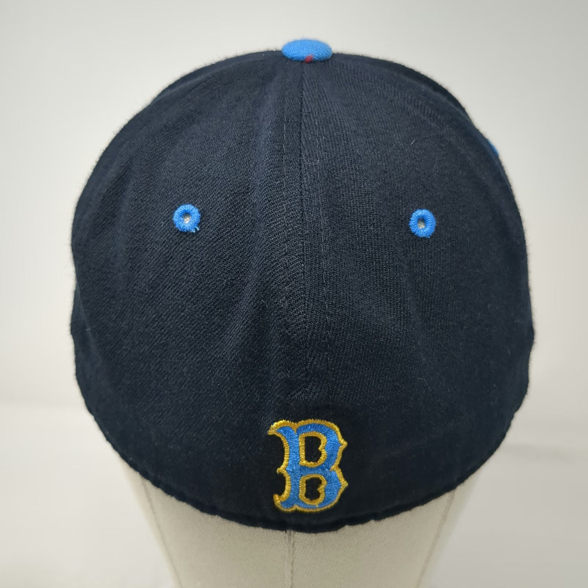 UCLA Bruins NCAA Top of the World Hat Black Blue Gold One Size Stretch Fit OS