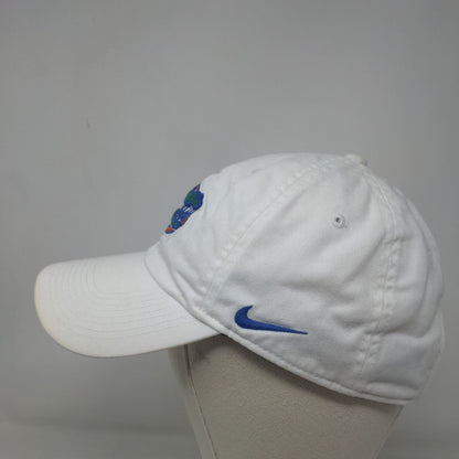 Nike Heritage86 Dri Fit Mens Slideback Hat White OSFM Embroidered Florida Gators