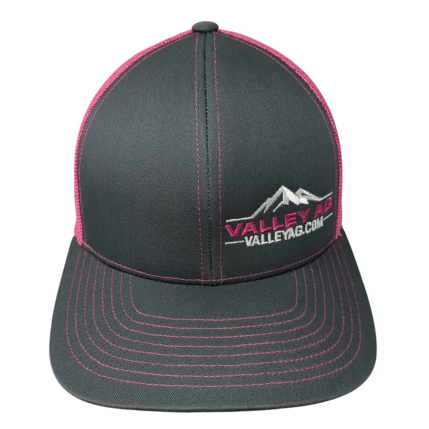 Valley AG.com Snapback Trucker Hat Multi OS Adjustable Embroidered Mesh Back