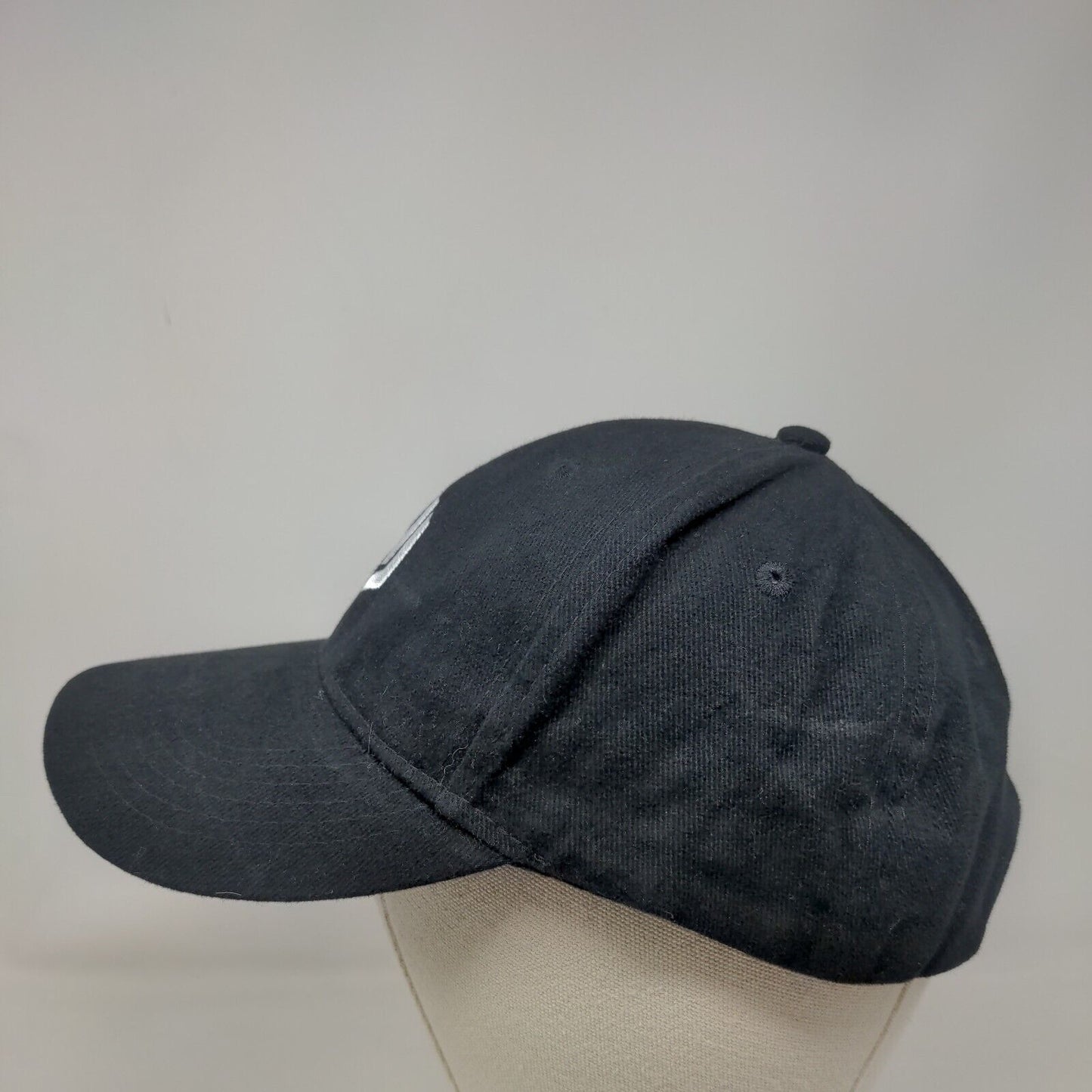Hashi Corp Slideback Hat Black One Size Adjustable Embroidered Port & Company