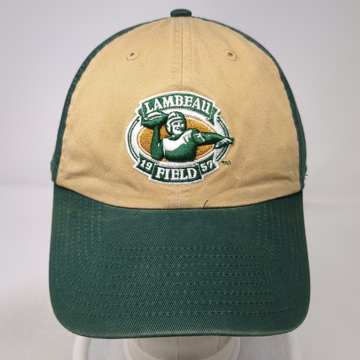 NFL Green Bay Packers Twins Enterprise Cap One Size Lambeau Field Slideback Hat