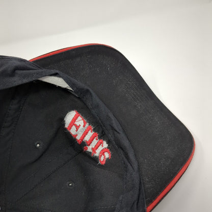 Elite Ask For The Red Edge Slideback Hat Black One Size Adjustable Embroidered