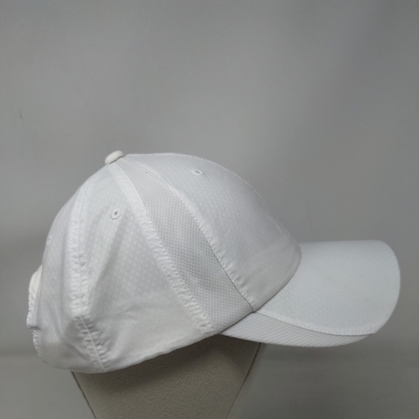 Nike Golf Strapback Hat White OSFM Adjustable Solid Heritage86 Dri-Fit