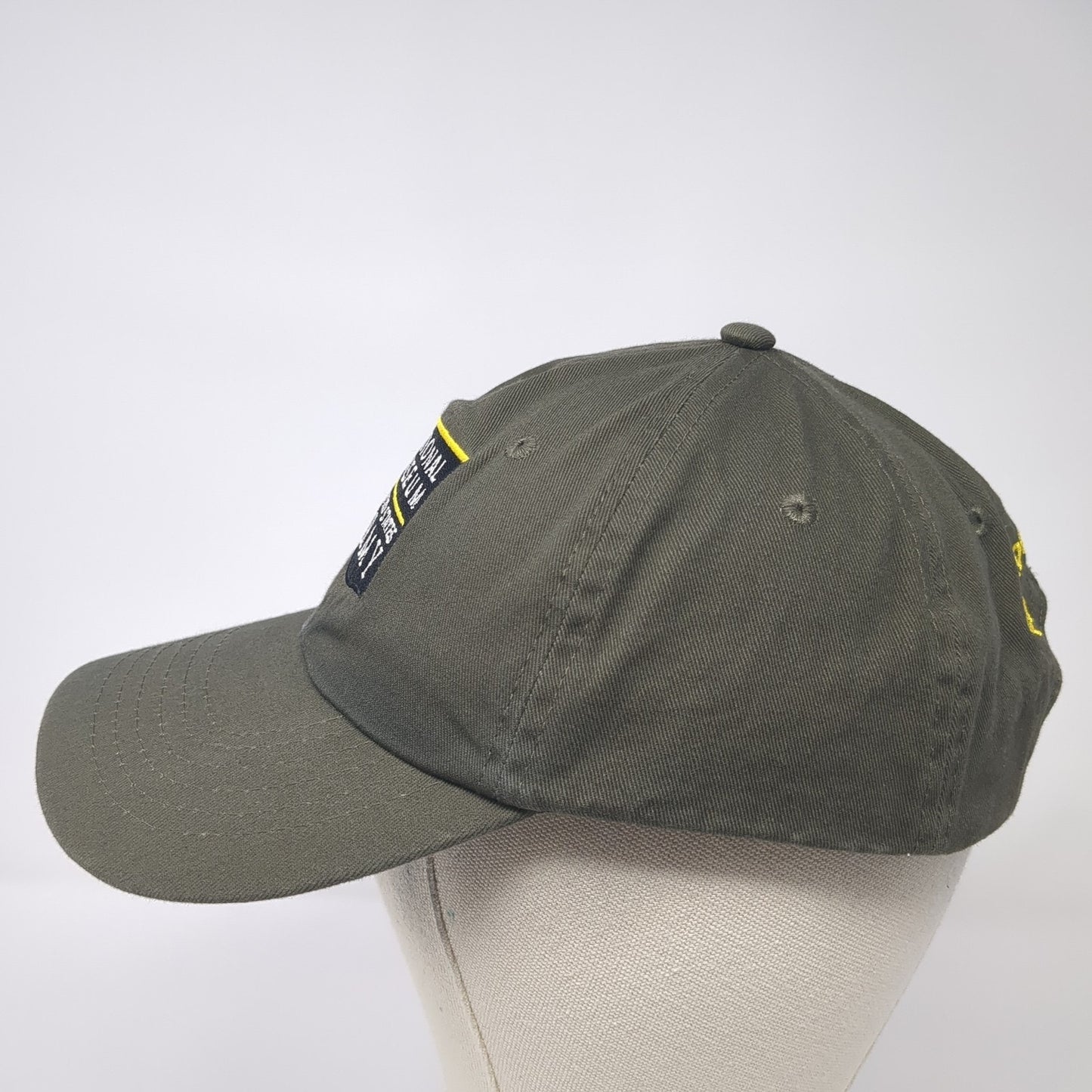 National Museum United States Army Baseball Cap Brown OS Adjustable Embroidered