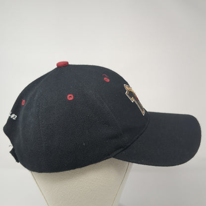 Sheet Metal Local Strapback Hat Black One Size Embroidered Adjustable