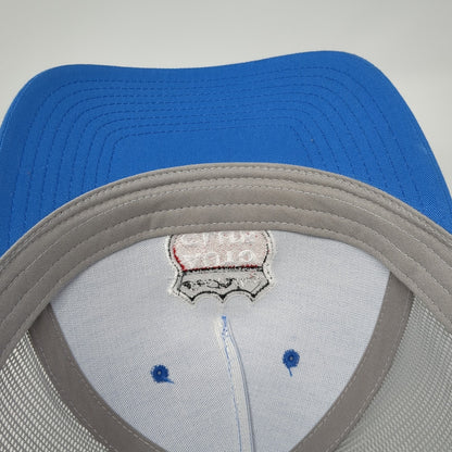 Sun Valley Auto Club Snapback Trucker Hat Blue OS Adjustable Mesh Richardson