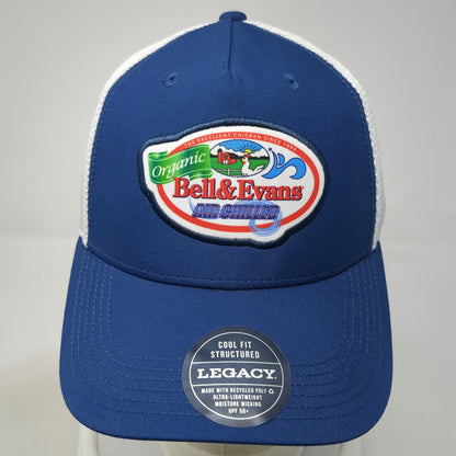Legacy Baseball Cap Blue One Size Bell & Evans Chicken Air Chilled Mesh Hat