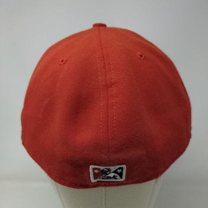 New Era Men's 59Fifty Fitted Hat Red 7 7/8 Greenville Drive Made USA Autographed