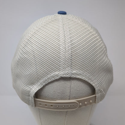 Love Will Snapback Trucker Hat Blue One Size Mesh Back Sportsman Outdoor