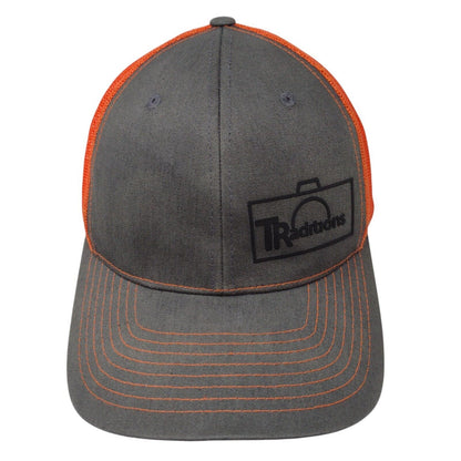 Traditions Snapback Mesh Back Trucker Hat Multicolor OSFA Richardson