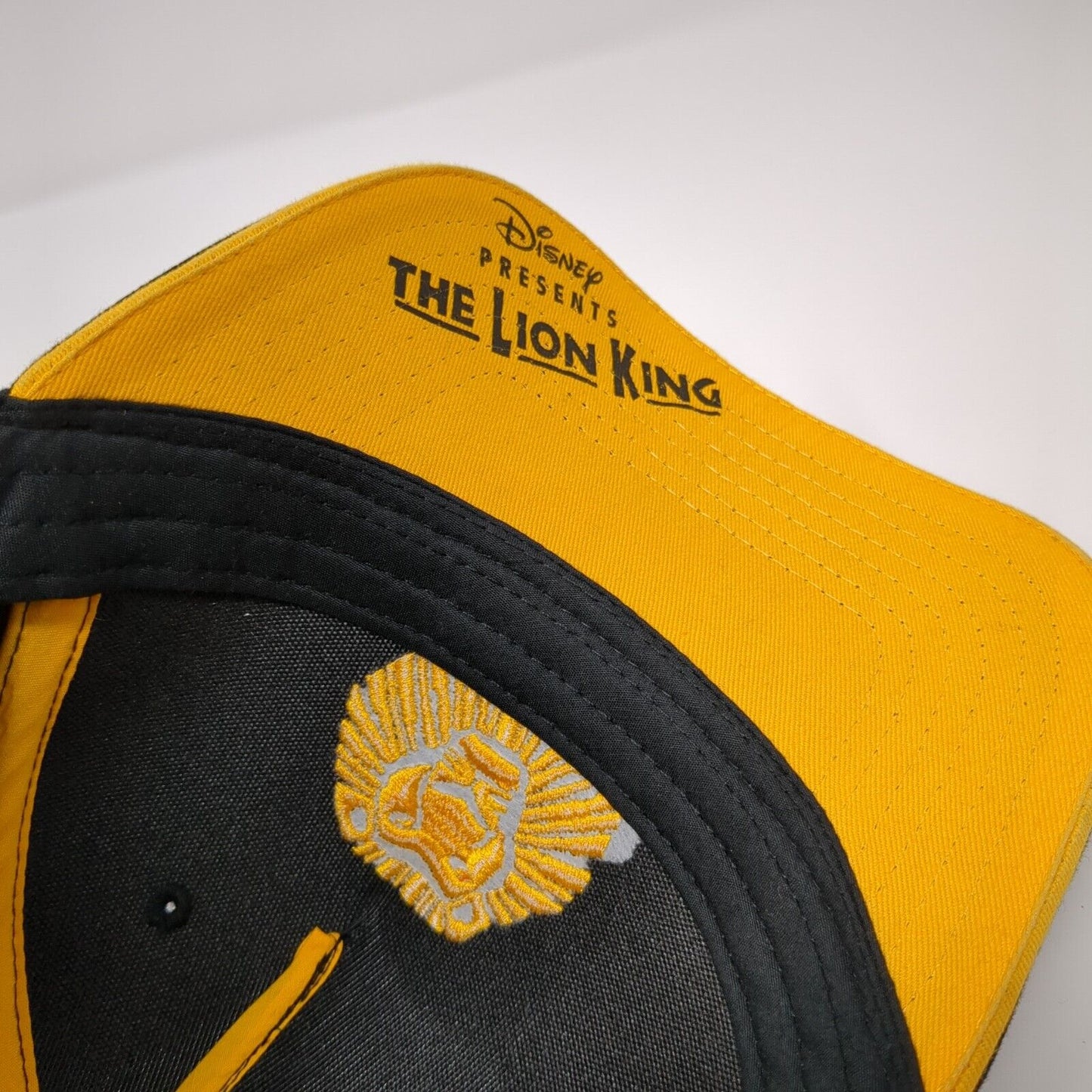 Disney Presents The Lion King Slideback Hat Black One Size Adjustable