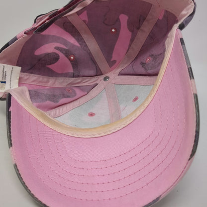 International Insignia Scotland Pink Camo One Size Baseball Cap Hat Strapback