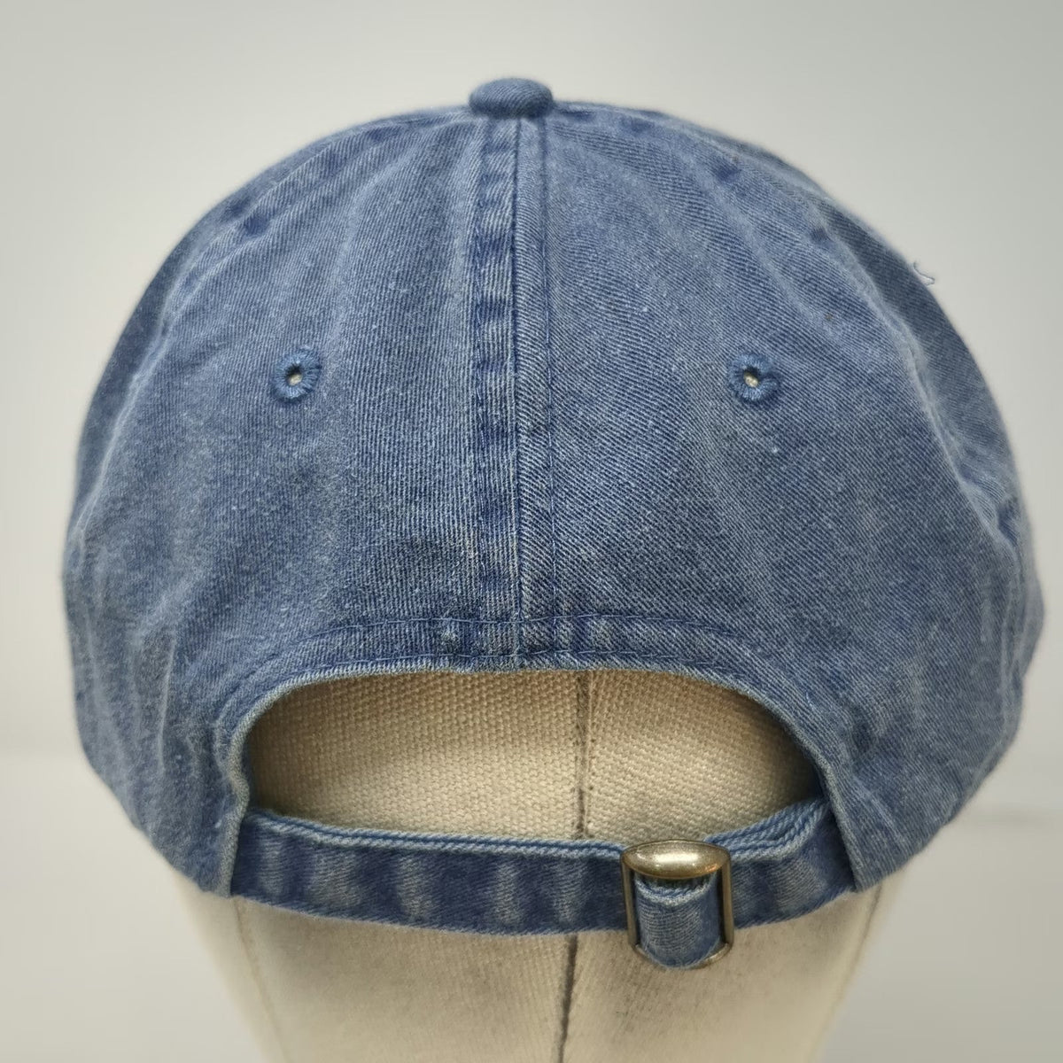Cobra Baseball Cap Blue Mardi Gras New Orleans 2003 Jester Mask Denim Hat