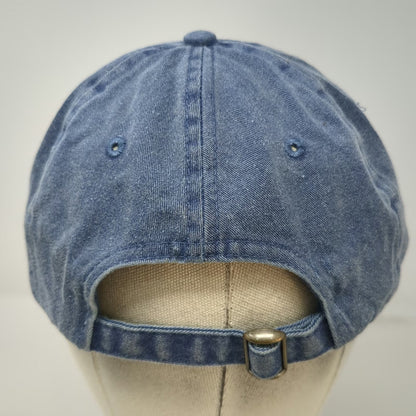 Cobra Baseball Cap Blue Mardi Gras New Orleans 2003 Jester Mask Denim Hat