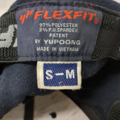 Mountain Bike Specialists Fitted Hat Blue S/M Flexfit Embroidered Yupoong