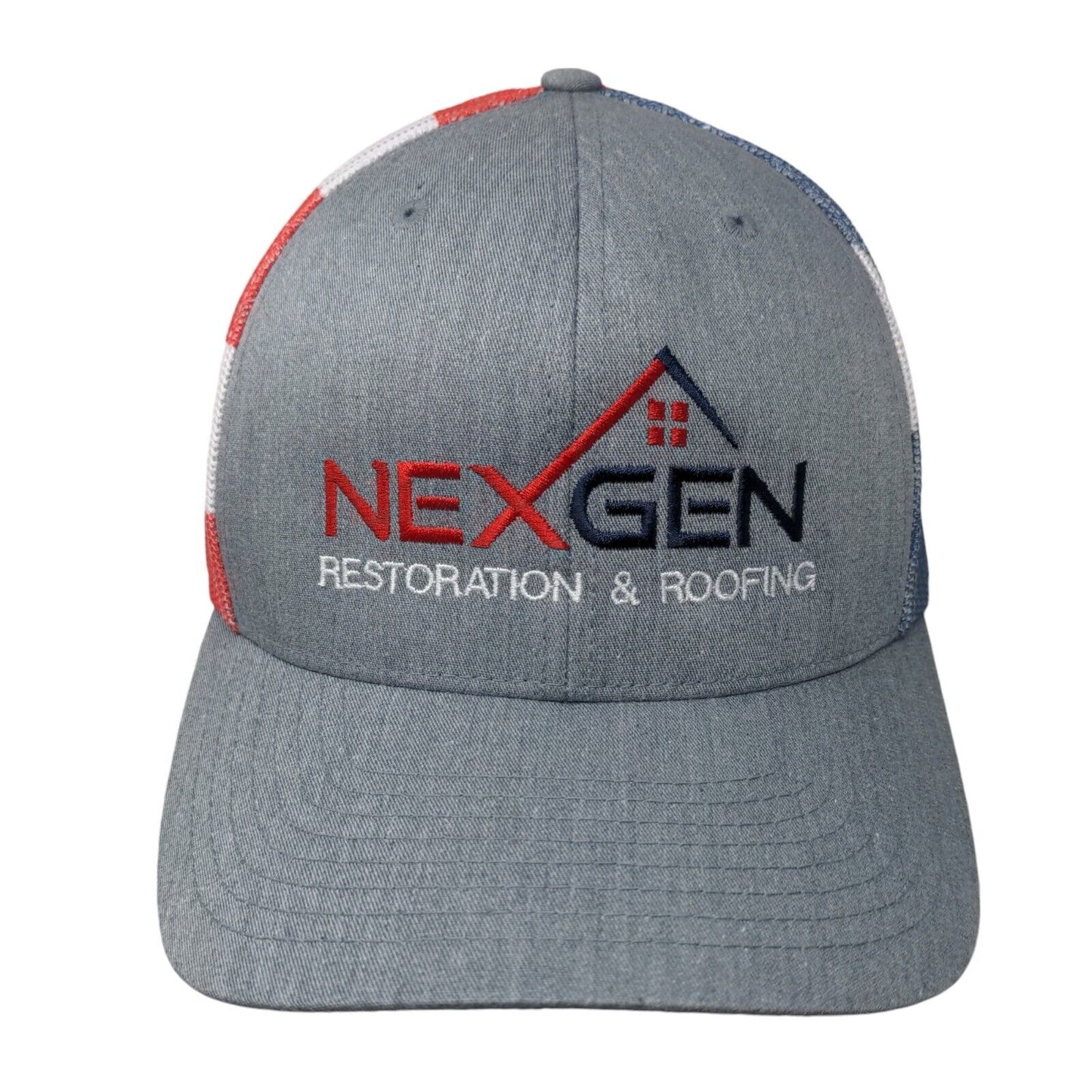 NexGen Restoration & Roofing Snapback Trucker Hat Multicolor One Size
