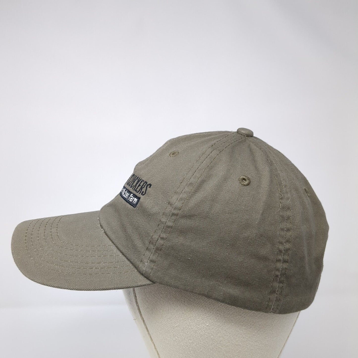 Little Mother Cluckers Backyard Chicken Farm Slideback Hat Brown OS Adjustable