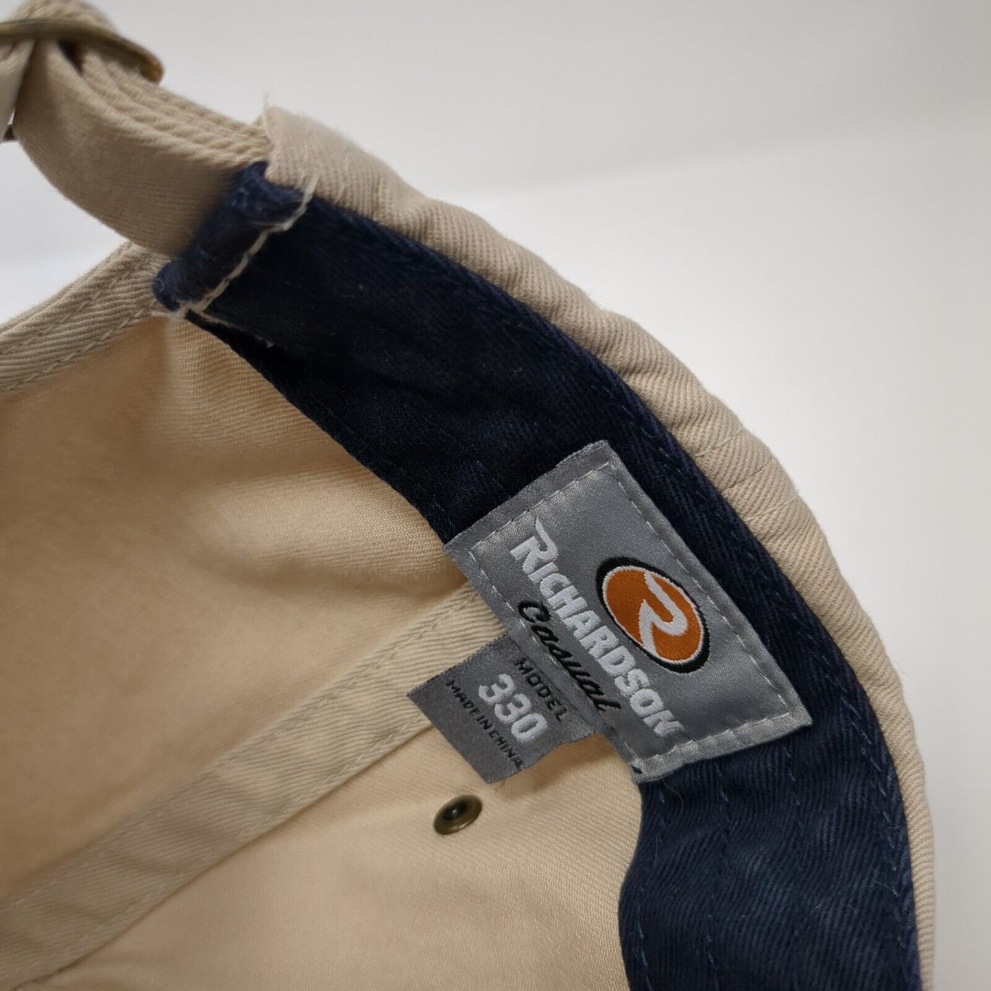 Highland Rams Slideback Hat Tan One Size Adjustable Richardson Casual