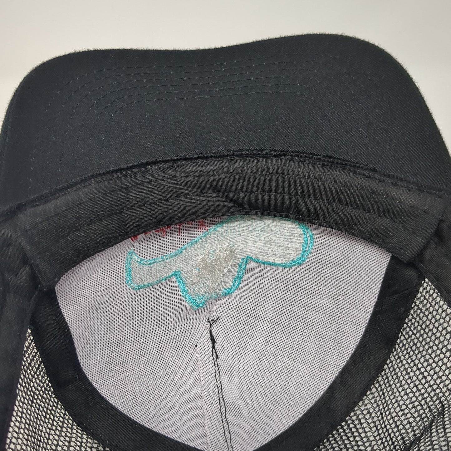 Cody Nite Rodeo Snapbck Trucker Hat Black One Size Adjustable Mesh Back Otto