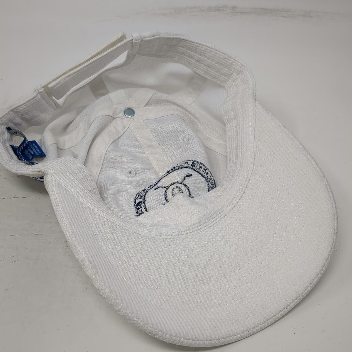 Port Authority Baseball Cap White Blue One Size Linking Up Fore Golf Hat