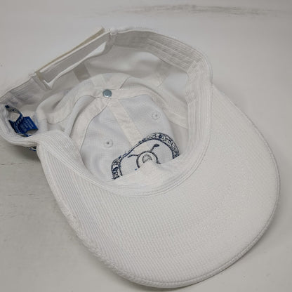 Port Authority Baseball Cap White Blue One Size Linking Up Fore Golf Hat