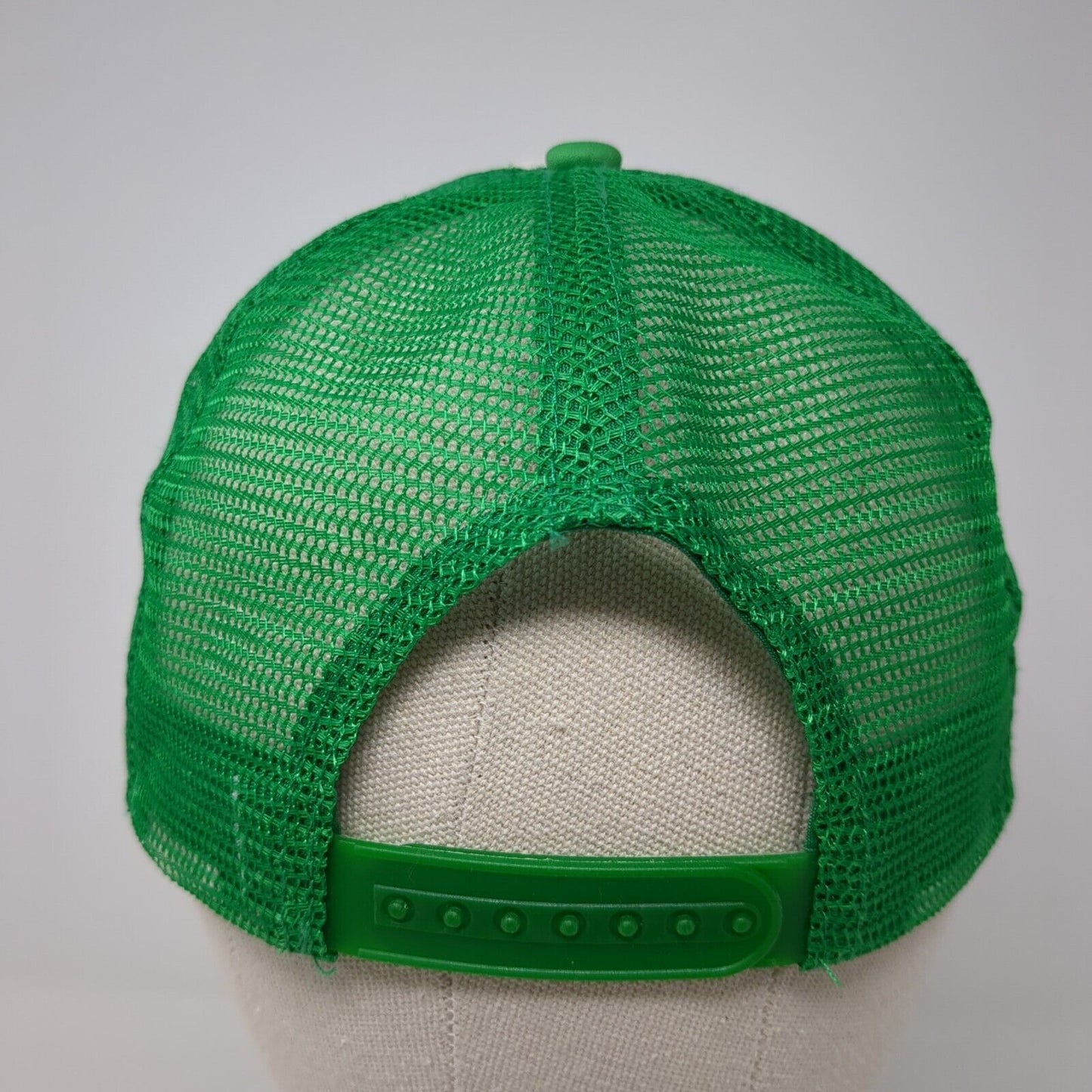Girl Scouts Of Southern Illinois Snapback Trucker Hat Green OS Adjustable Mesh