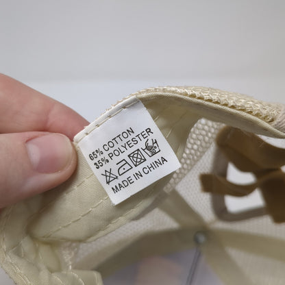 Sunflower Ponytail Trucker Hat Multicolor One Size Adjustable Mesh Back Floral