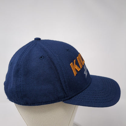 Killik Gear Snapback Hat Blue One Size Adjustable Solid Outdoor Cap