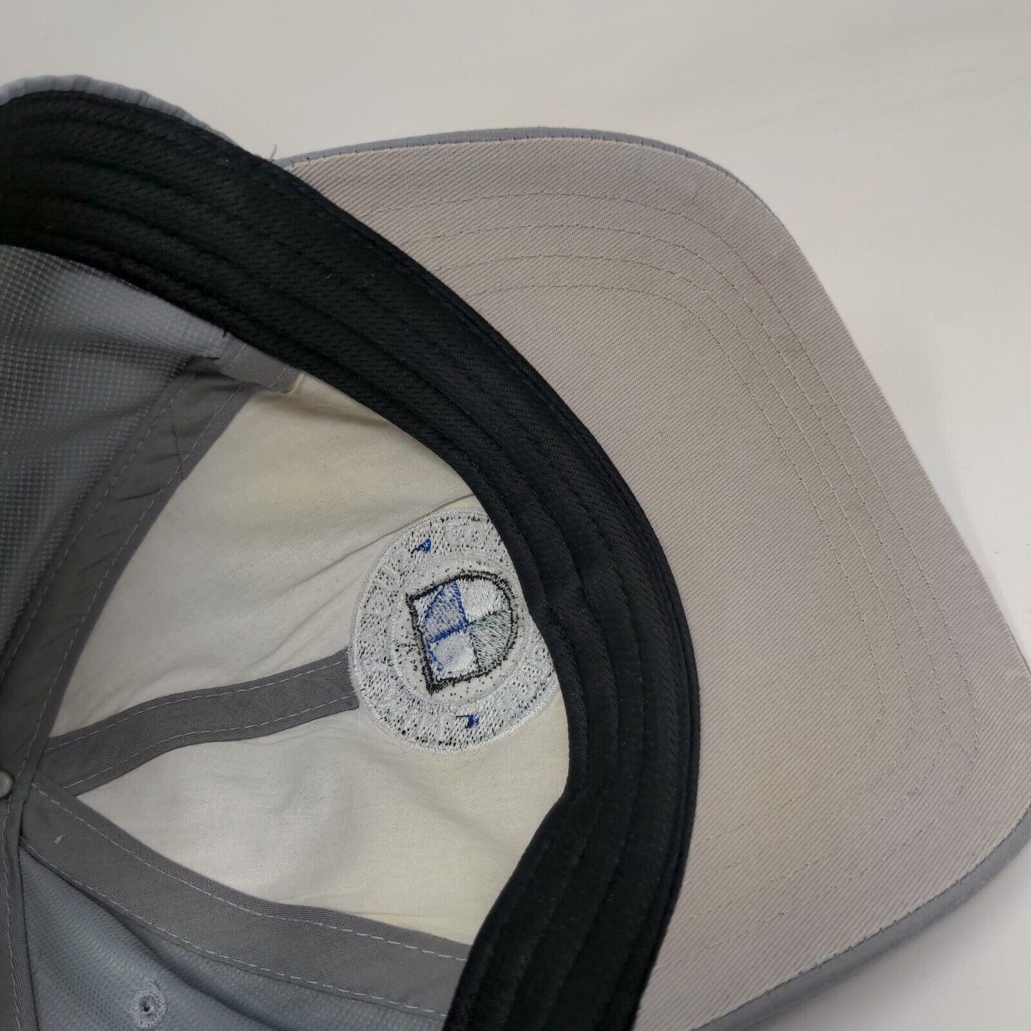 Sugar Mill Country Club Staff Strapback Hat Gray Classic Fit Ahead Performance