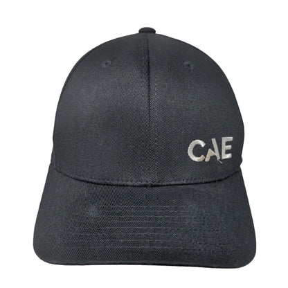 CAE Fitted Hat Black Small-Medium Embroidered 6 Panel Flexfit Yupoong