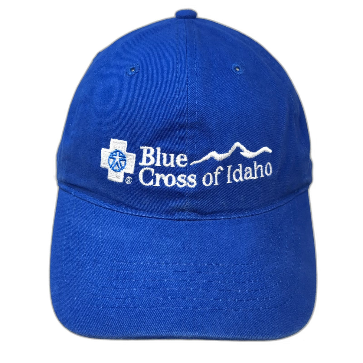 Port & Company Blue Cross of Idaho Baseball Cap Blue One Size Slideback Cotton