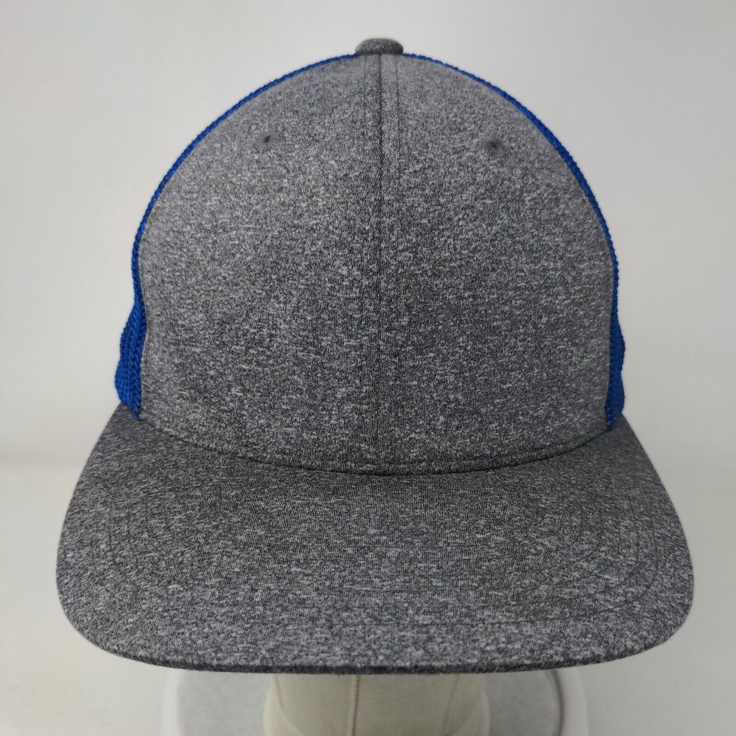 Port Authority Fitted Mesh Back Trucker Hat Multi S-M Flexfit Blank