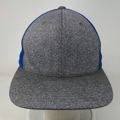 Port Authority Fitted Mesh Back Trucker Hat Multi S-M Flexfit Blank
