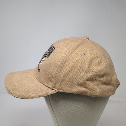 Magic Caps Maui Hawaii Hang Loose Shaka Hand Brown Baseball Cap One Size Hat